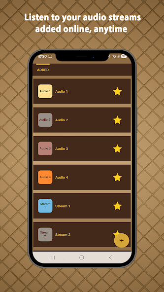 Audio Streamer Classic recording screenshot